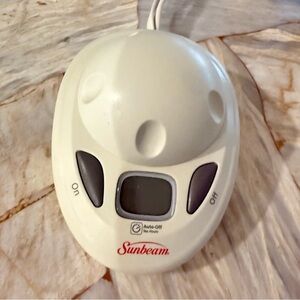 Sunbeam Cream Digital Heating Pad Controller Sunbeam PAC-256 electric blanket